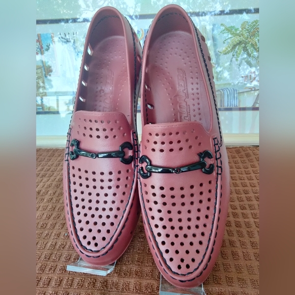 NNW Men's Floafers "Chairman Bit" Maroon EVA Foam Water Shoes. Size 10. New. - Picture 2 of 9